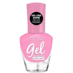 L.A. Girl Cosmetics Neon Gel Like Nail Polish - Pinky Swear