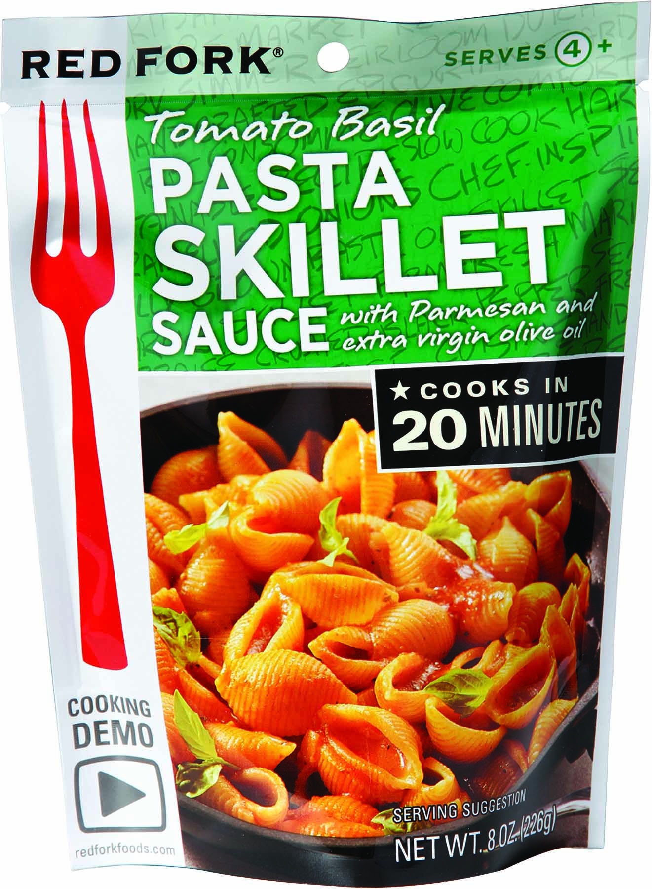 slide 1 of 2, Red Fork Pasta Skillet Sauce 8 oz, 8 oz