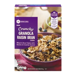 SE Grocers Cereal Crunchy Granola Raisin Bran