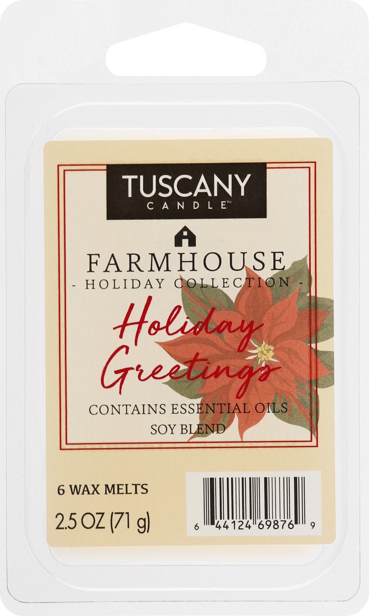 slide 1 of 7, Tuscany Candle Holiday Greetings Candle 6 ea, 6 ct