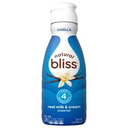 natural bliss Vanilla Flavored Creamer, Gluten Free Creamer, Iced, Hot Coffee