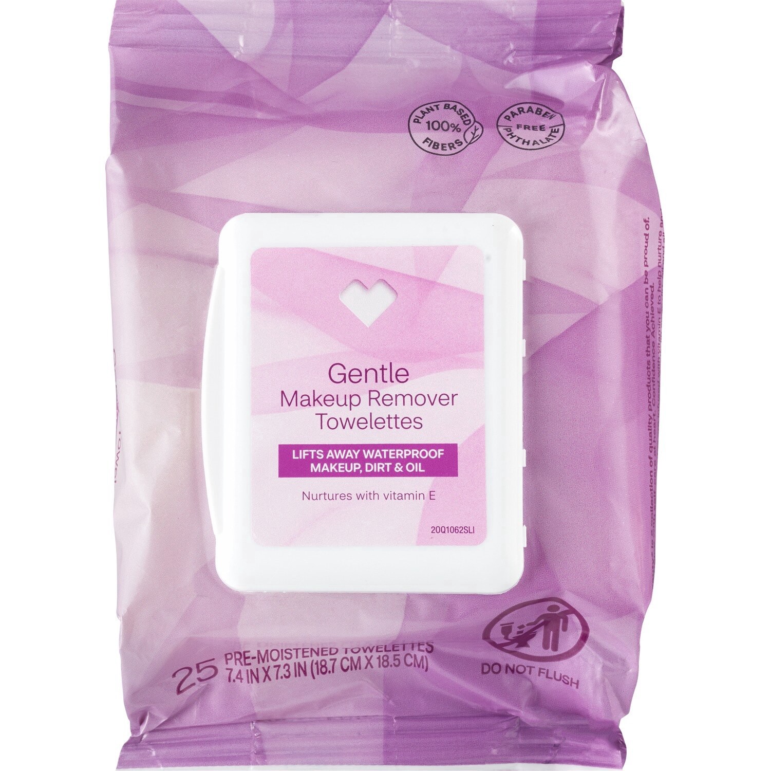 slide 1 of 1, CVS Beauty Makeup Remover Towelettes Oil-Free, 25/Pack, 1 ct