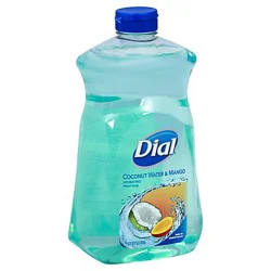 Dial Liquid Hand Soap Coconut Water & Mango Refill 3/52 Fl Oz - 52 FZ