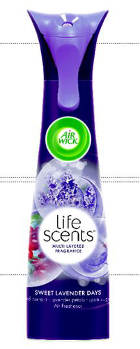 slide 1 of 1, Air Wick Life Scents Sweet Lavender Days Multi-Layered Fragrance Air Freshener, 7.4 oz
