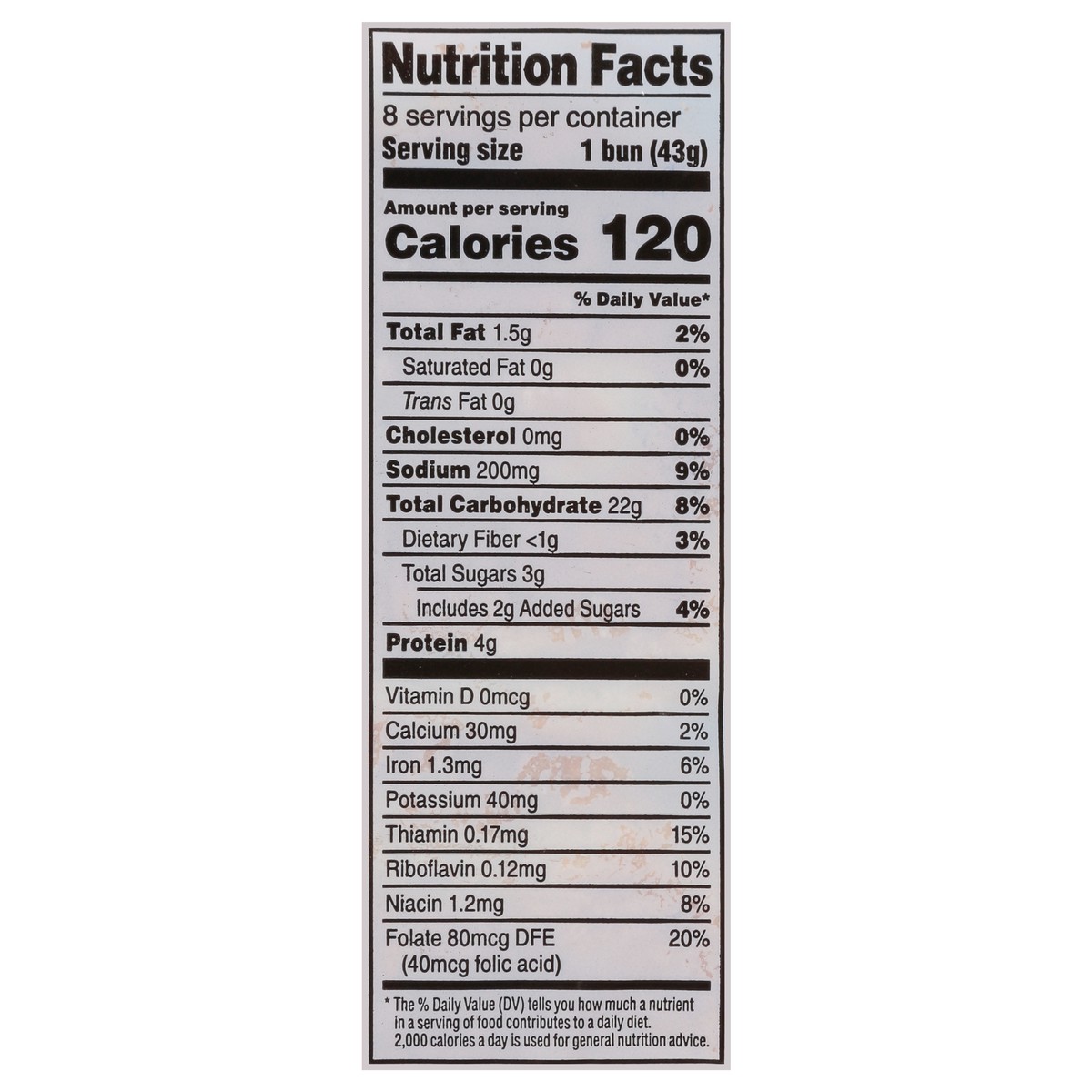 slide 14 of 14, First Street Plain Hamburger Buns, 12 oz