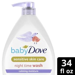 Baby Dove Calming Moisture Hypoallergenic Baby Wash - 34 oz