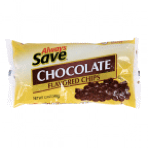 slide 1 of 1, Always Save Imitation Chocolate Chips, 12 oz