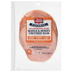 Dietz & Watson Uncured Maple & Honey Ham 7 oz
