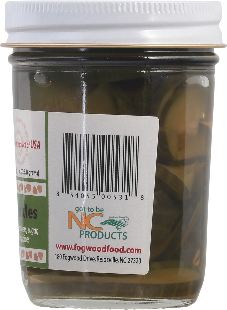 slide 3 of 9, Fogwood Food Sweet-Crisp Pickles 8 oz, 8 oz