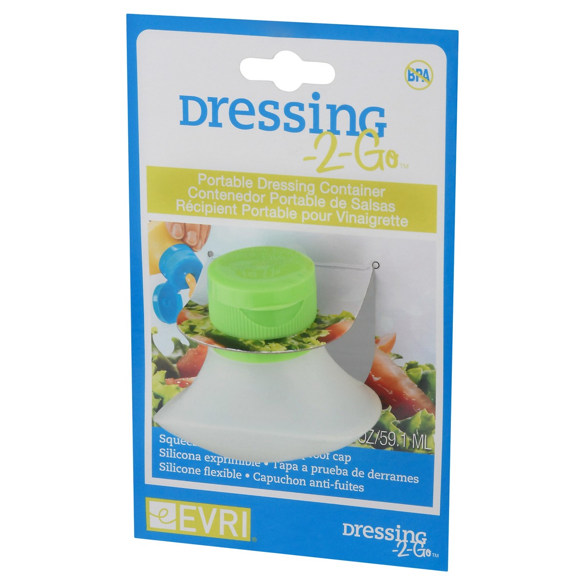 slide 8 of 9, Dressing-2-Go 2 Ounce Portable Dressing Container 1 ea, 1 ct