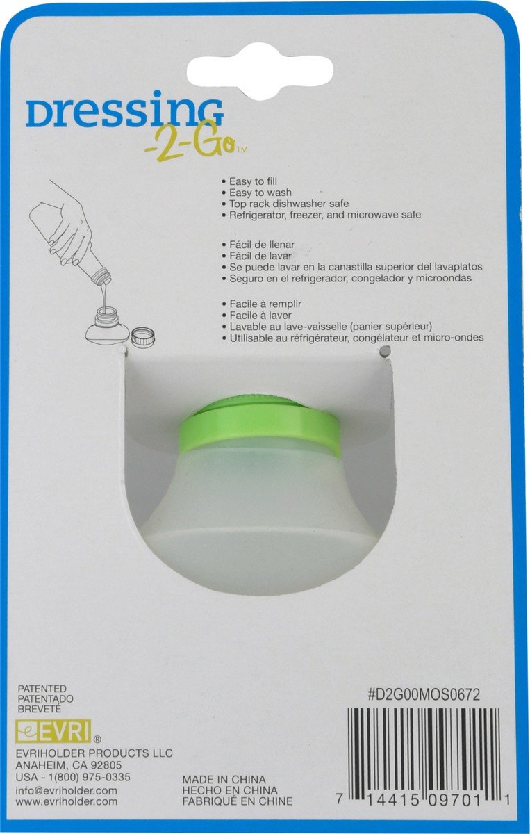 slide 7 of 9, Dressing-2-Go 2 Ounce Portable Dressing Container 1 ea, 1 ct