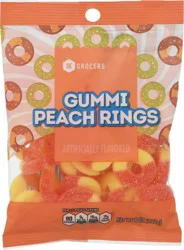 SE Grocers Gummi Peach Rings