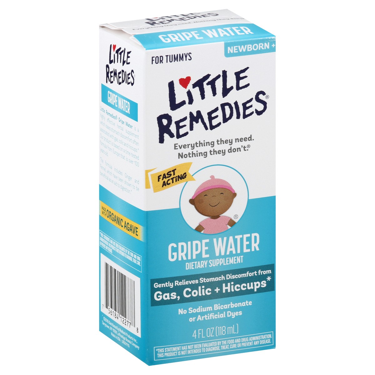 slide 7 of 9, Little Remedies Newborn+ Gripe Water 4 oz, 4 oz