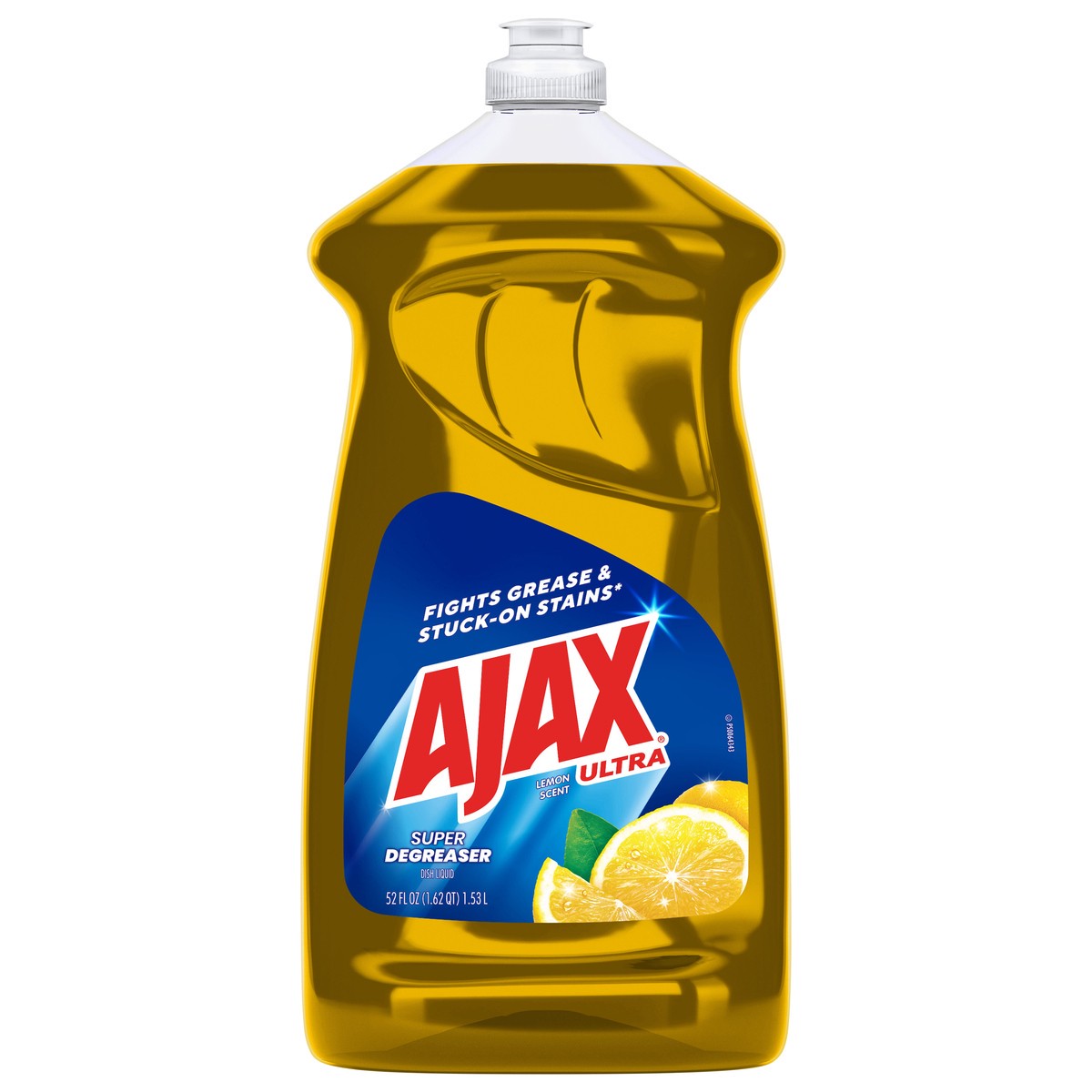 slide 1 of 8, Ajax Ultra Super Degreaser Liquid Dish Soap, Lemon - 52 Fl. Oz., 52 oz