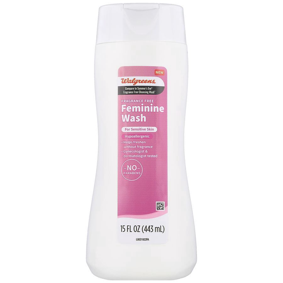 slide 1 of 5, Walgreens Feminine Wash Fragrance Free, 15 fl oz