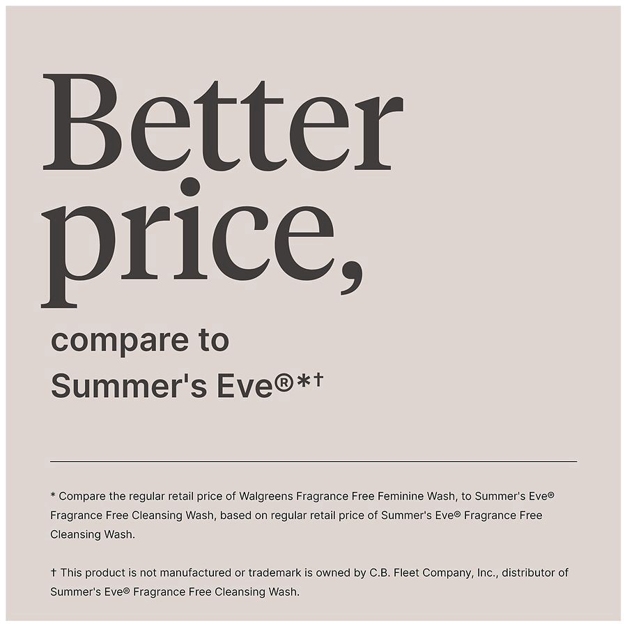 slide 2 of 5, Walgreens Feminine Wash Fragrance Free, 15 fl oz