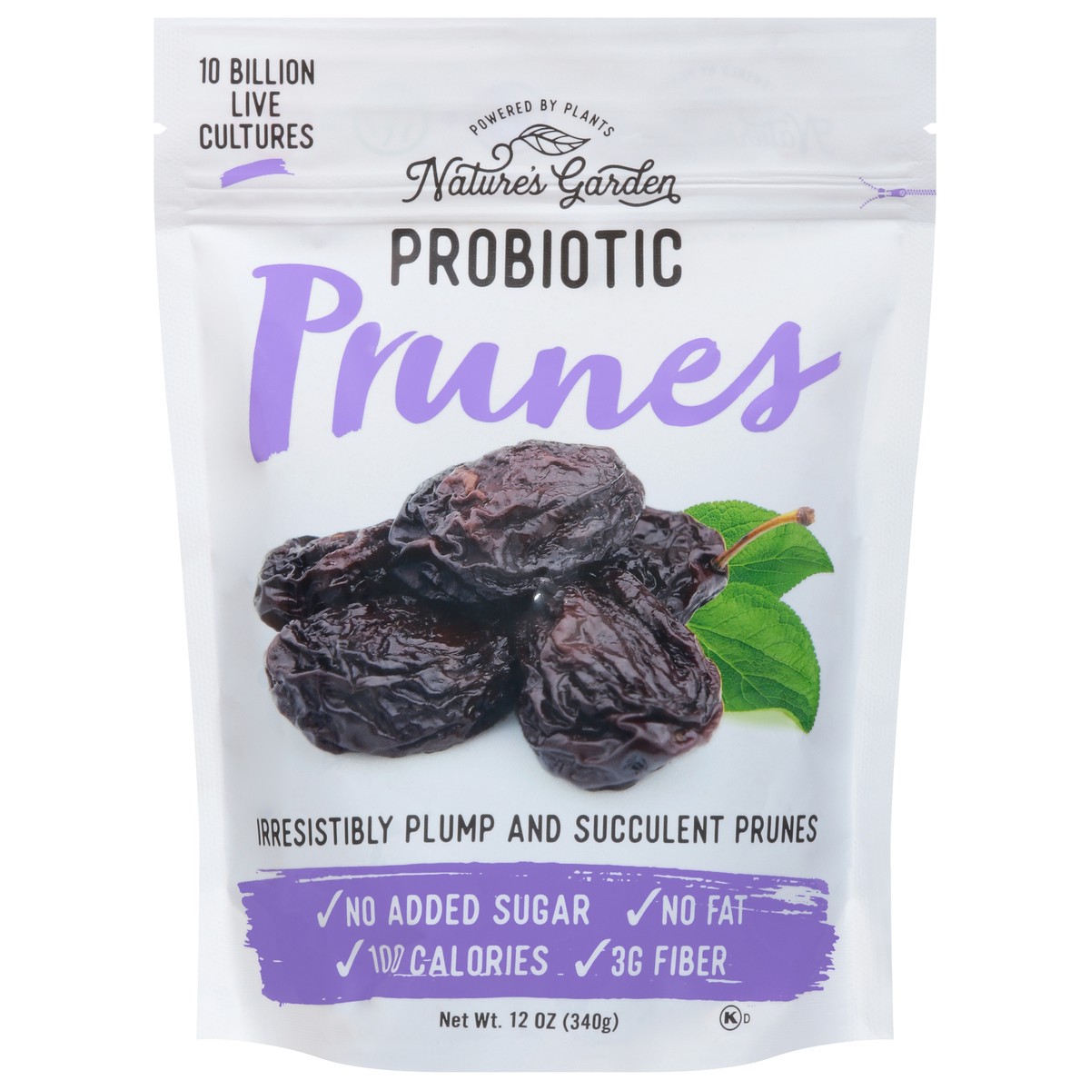 slide 10 of 15, Nature's Garden Probiotic Prunes 12 oz, 12 oz