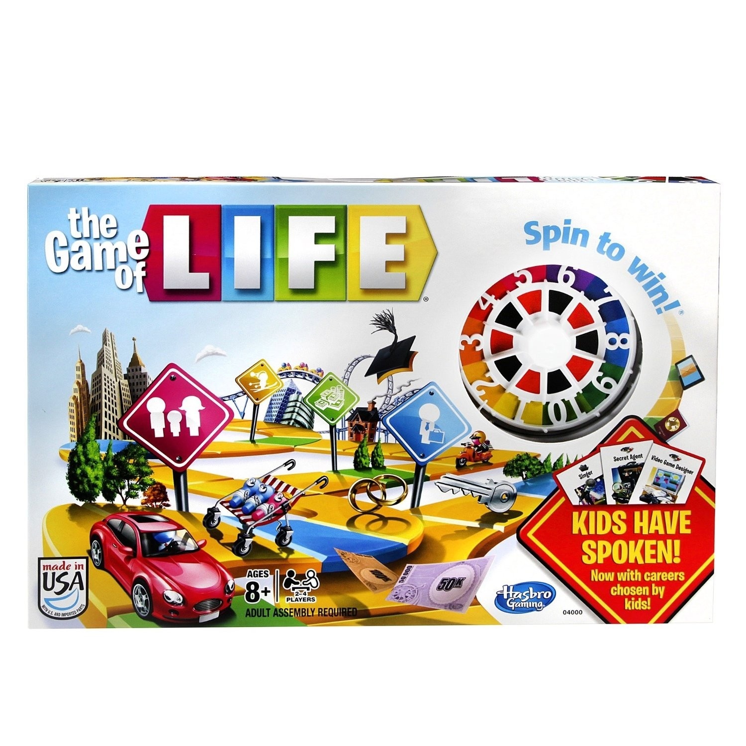 slide 1 of 1, Hasbro The Game Of Life, 1 ct
