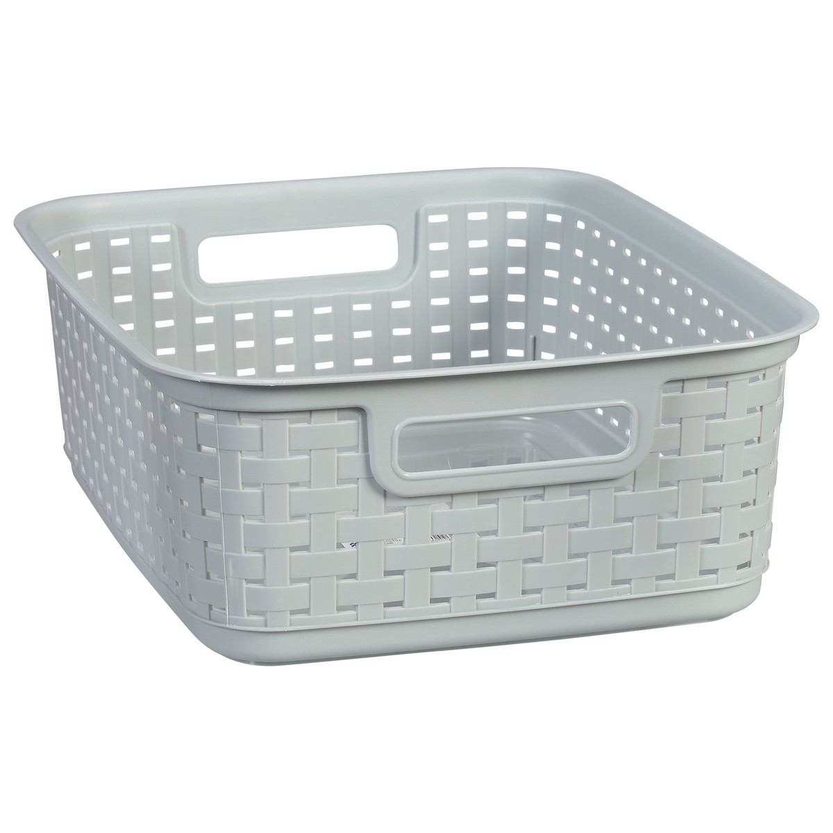 slide 2 of 9, Sterilite Weave Cement Laundry Basket 1 ea, 1 ct