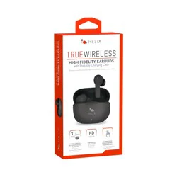 Helix True Wireless High Fidelity Earbuds - Black