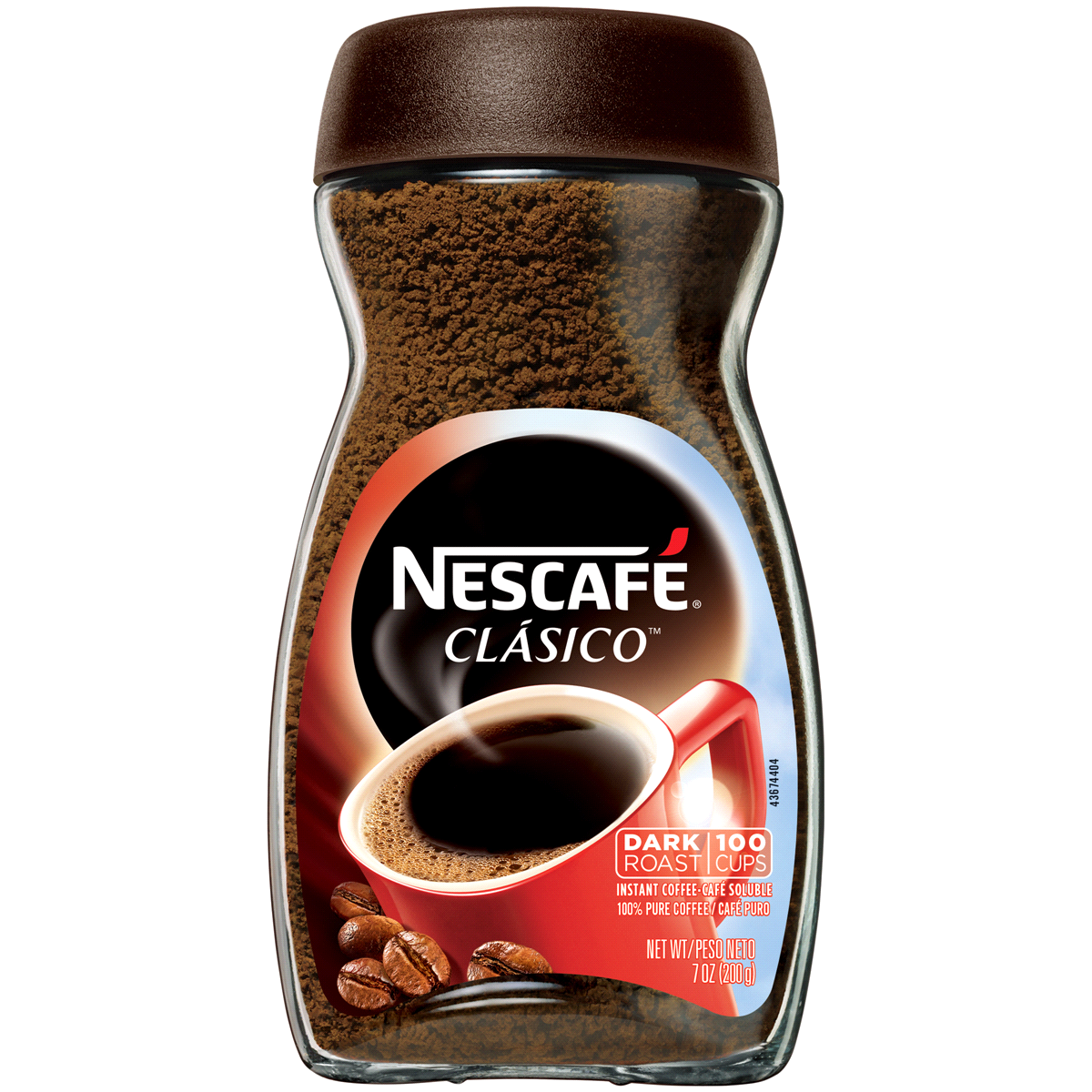 slide 1 of 1, Nescafée Clasico Dark Roast Instant Coffee Jar - 7 oz, 7 oz