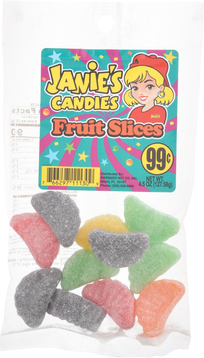 slide 8 of 12, Janie's Candies J-Cand Fruit Slices, 1 ct
