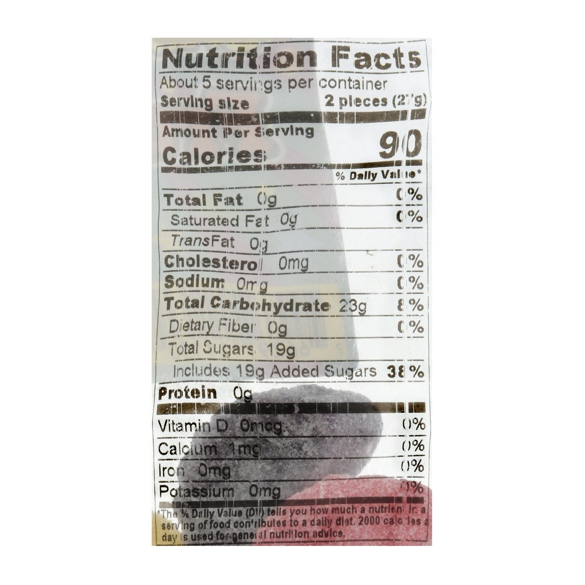 slide 10 of 12, Janie's Candies J-Cand Fruit Slices, 1 ct