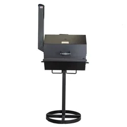All Seasons Feeders Heavy-Duty Pedestal Charcoal BBQ Pit