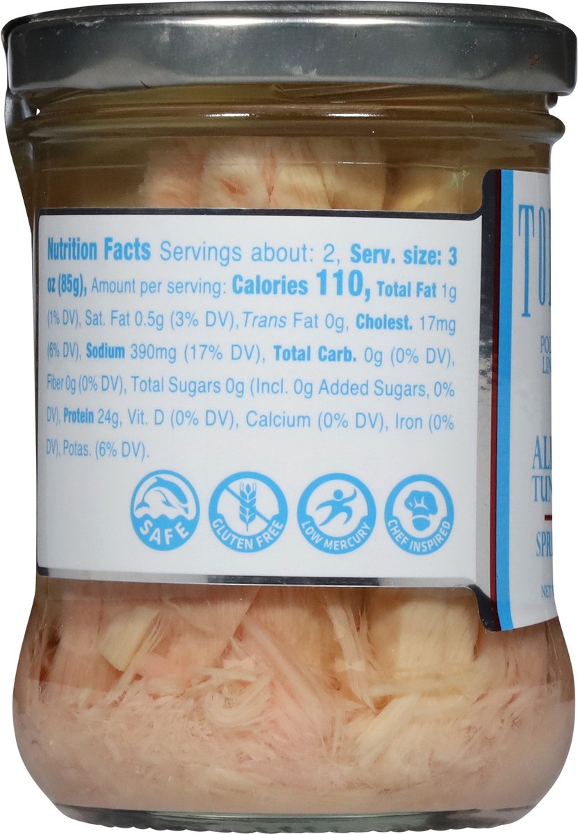 slide 9 of 14, Tonnino Albacore Tuna Fillets in Spring Water 6.3 oz, 6.3 oz