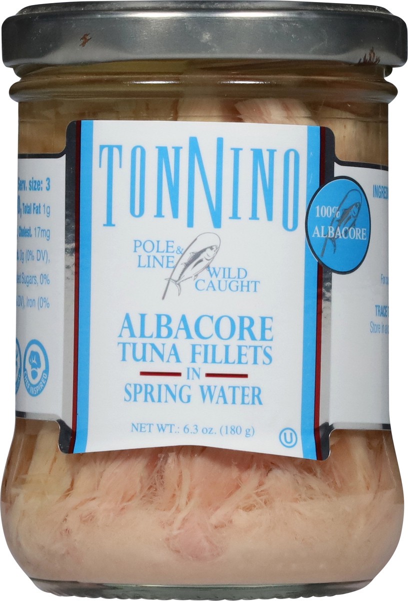 slide 5 of 14, Tonnino Albacore Tuna Fillets in Spring Water 6.3 oz, 6.3 oz