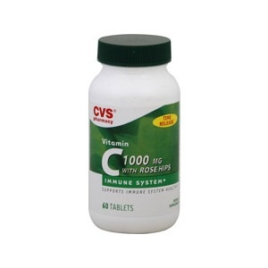 slide 1 of 1, CVS Pharmacy Vitamin C With Rose Hips Time Release, 60 ct; 1000 mg