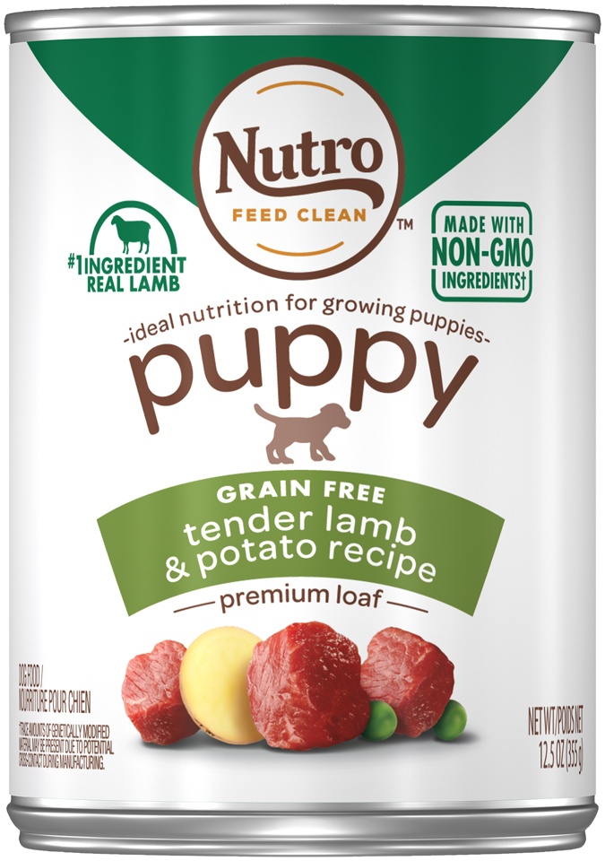 slide 1 of 1, Nutro Natural Choice Lamb & Rice Canned Puppy Food, 12.5 oz