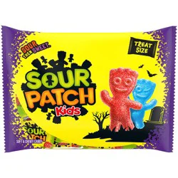SOUR PATCH KIDS Soft & Chewy Halloween Candy, 22 Trick or Treat Bags