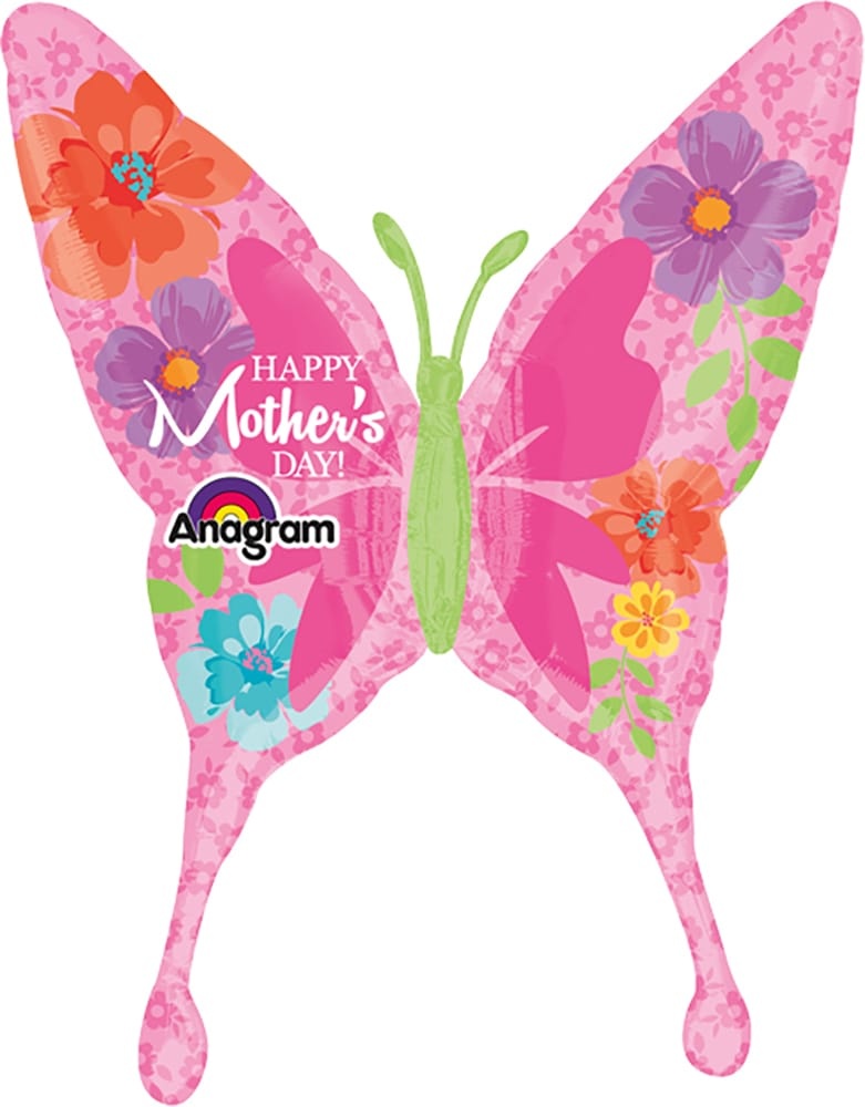 slide 1 of 1, Anagram Happy Mother's Day! Foil Balloon, 1 ct