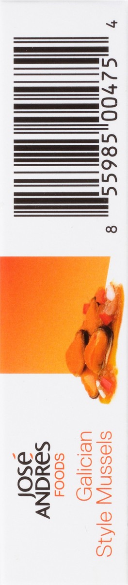 slide 13 of 13, Jose Andres Mussels, Galician Style, 4.23 oz