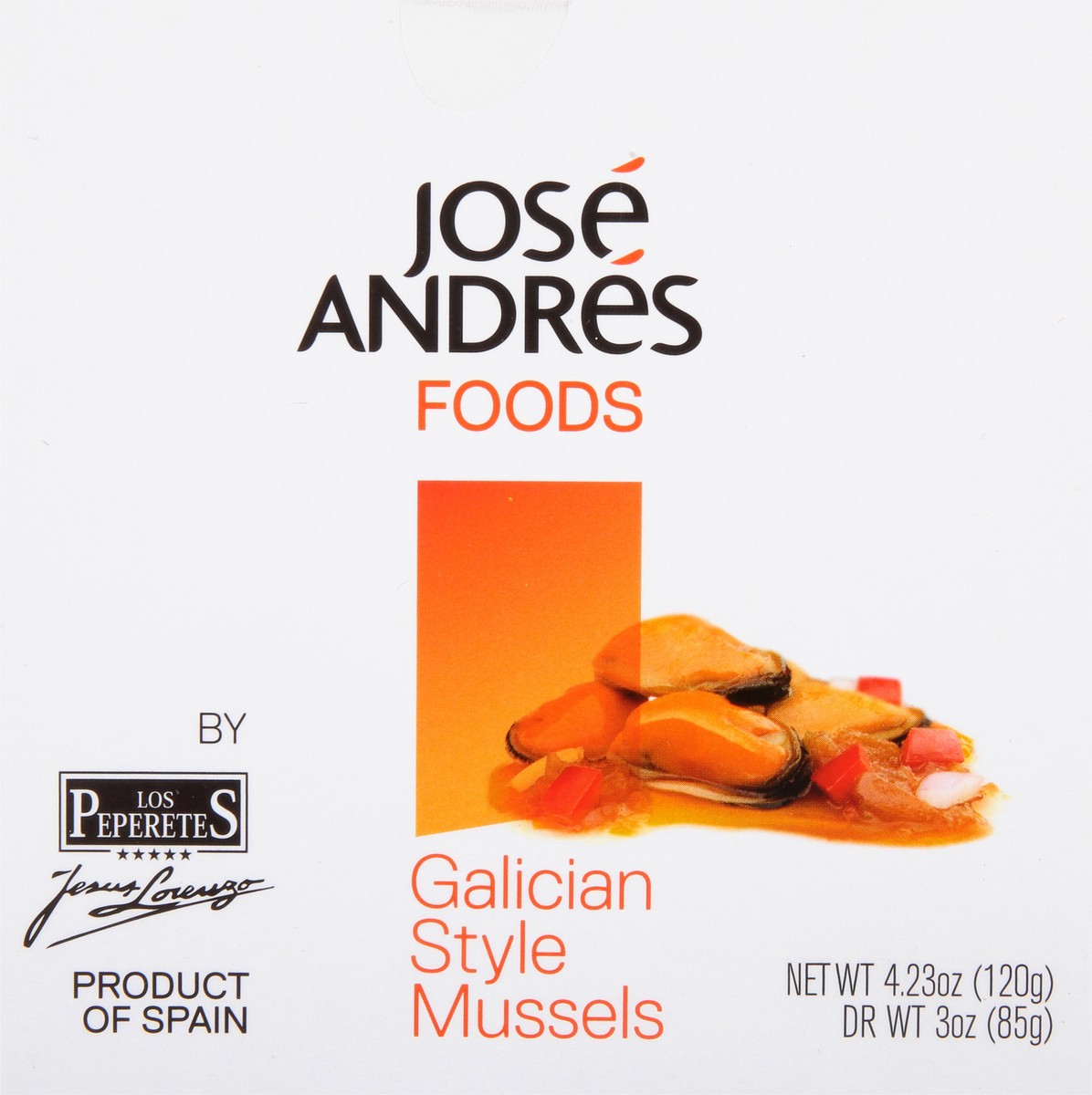 slide 9 of 13, Jose Andres Mussels, Galician Style, 4.23 oz