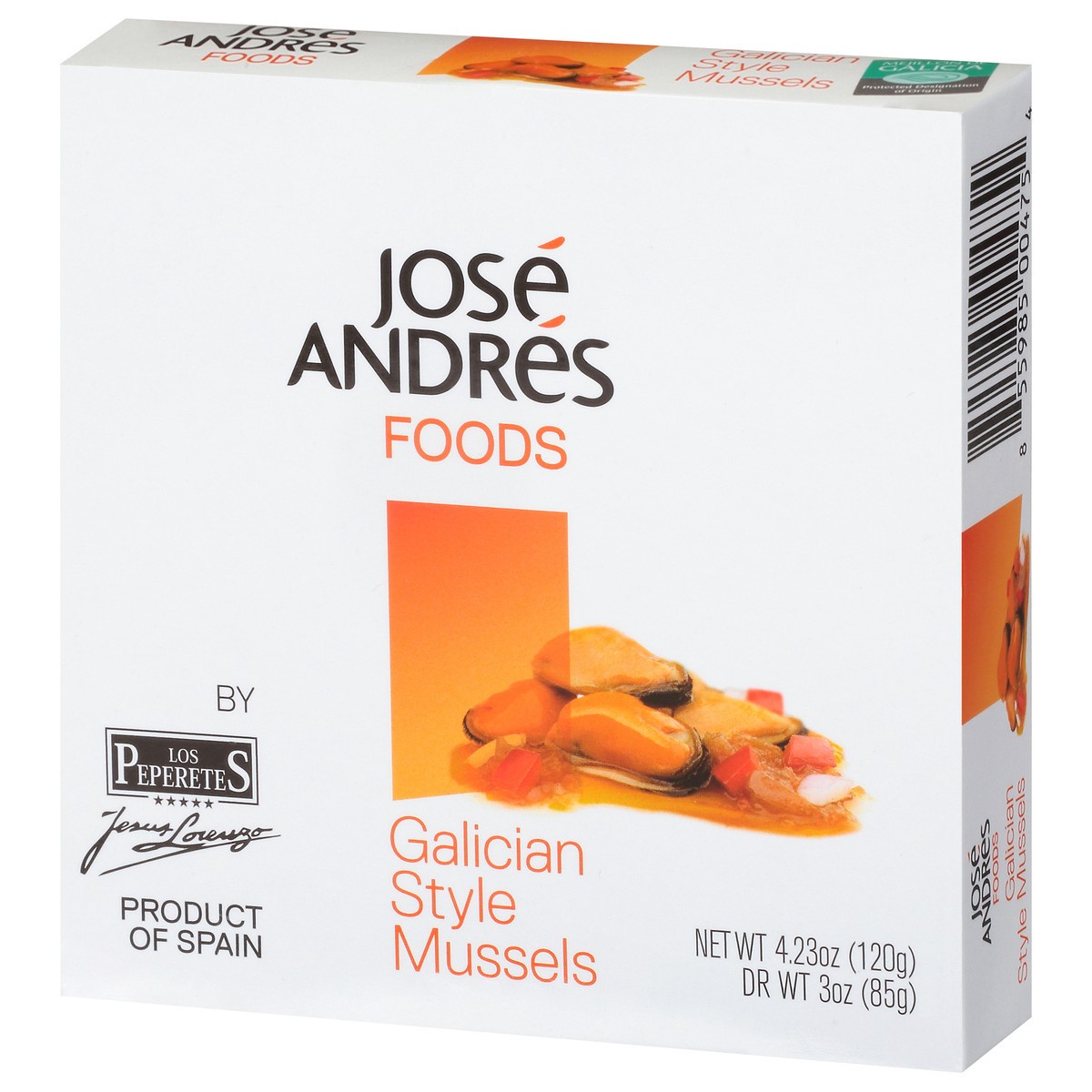 slide 5 of 13, Jose Andres Mussels, Galician Style, 4.23 oz