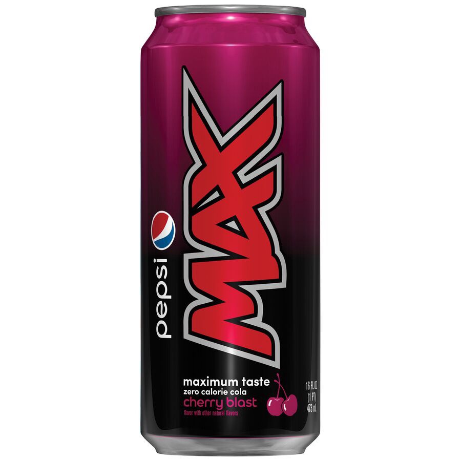 slide 1 of 1, Pepsi Max Cherry Blast - 16 oz, 16 oz