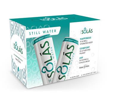 slide 1 of 1, Sólás H2O 8Pk, 12 fl oz