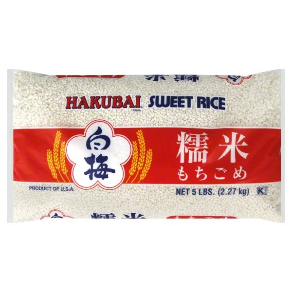slide 1 of 1, Hakubai Premium Sweet Rice, 5 lb