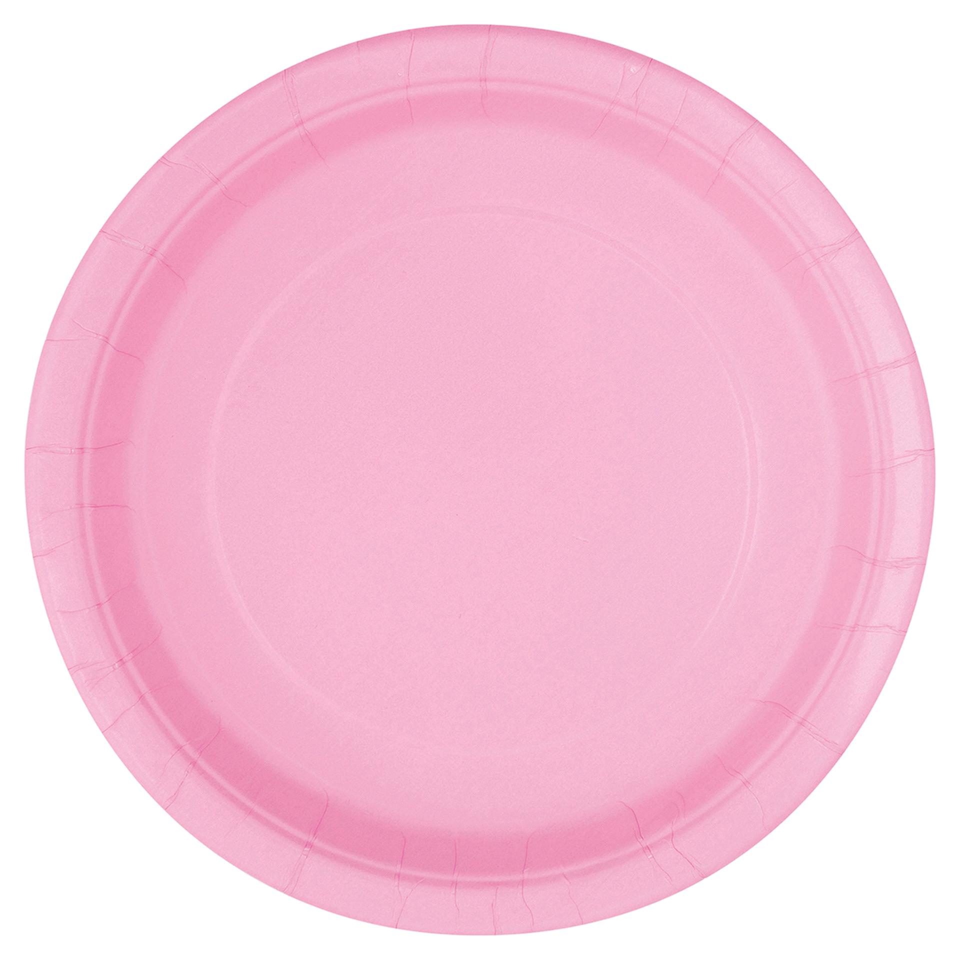 slide 1 of 1, Unique Light Pink Dessert Plates 7 inch, 50 ct