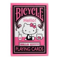 Hello Kitty Bicycle Playing Cards, Black & Pink