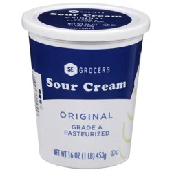 SE Grocers Original Sour Cream - 16 oz