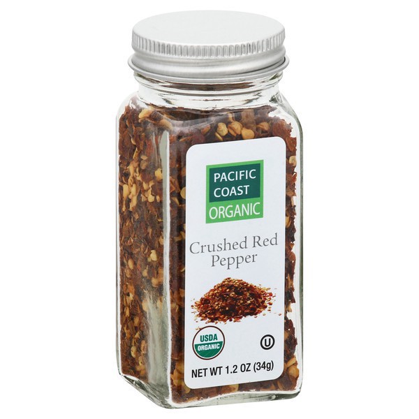 slide 1 of 1, Pacific Coast Organic Crushed Red Pepper 1.2 oz, 1.2 oz