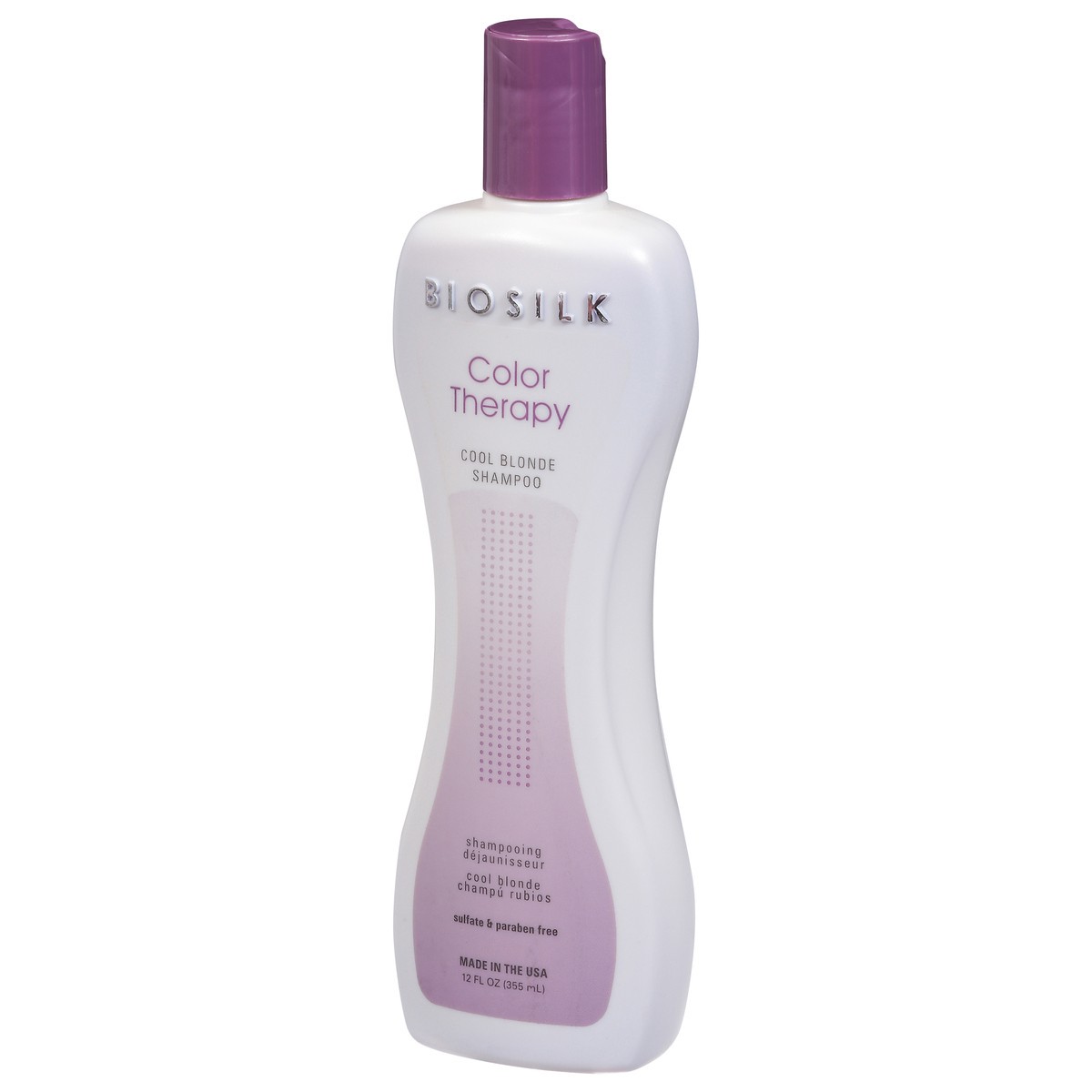 slide 3 of 9, BioSilk Cool Blonde Color Therapy Shampoo 12 fl oz, 12 fl oz
