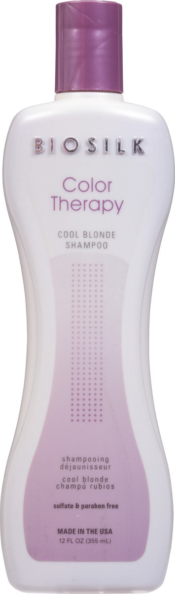 slide 9 of 9, BioSilk Cool Blonde Color Therapy Shampoo 12 fl oz, 12 fl oz