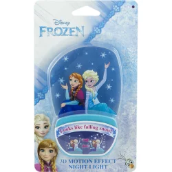Disney Frozen 3D Motion Effect Anna & Elsa Night Light, 30270