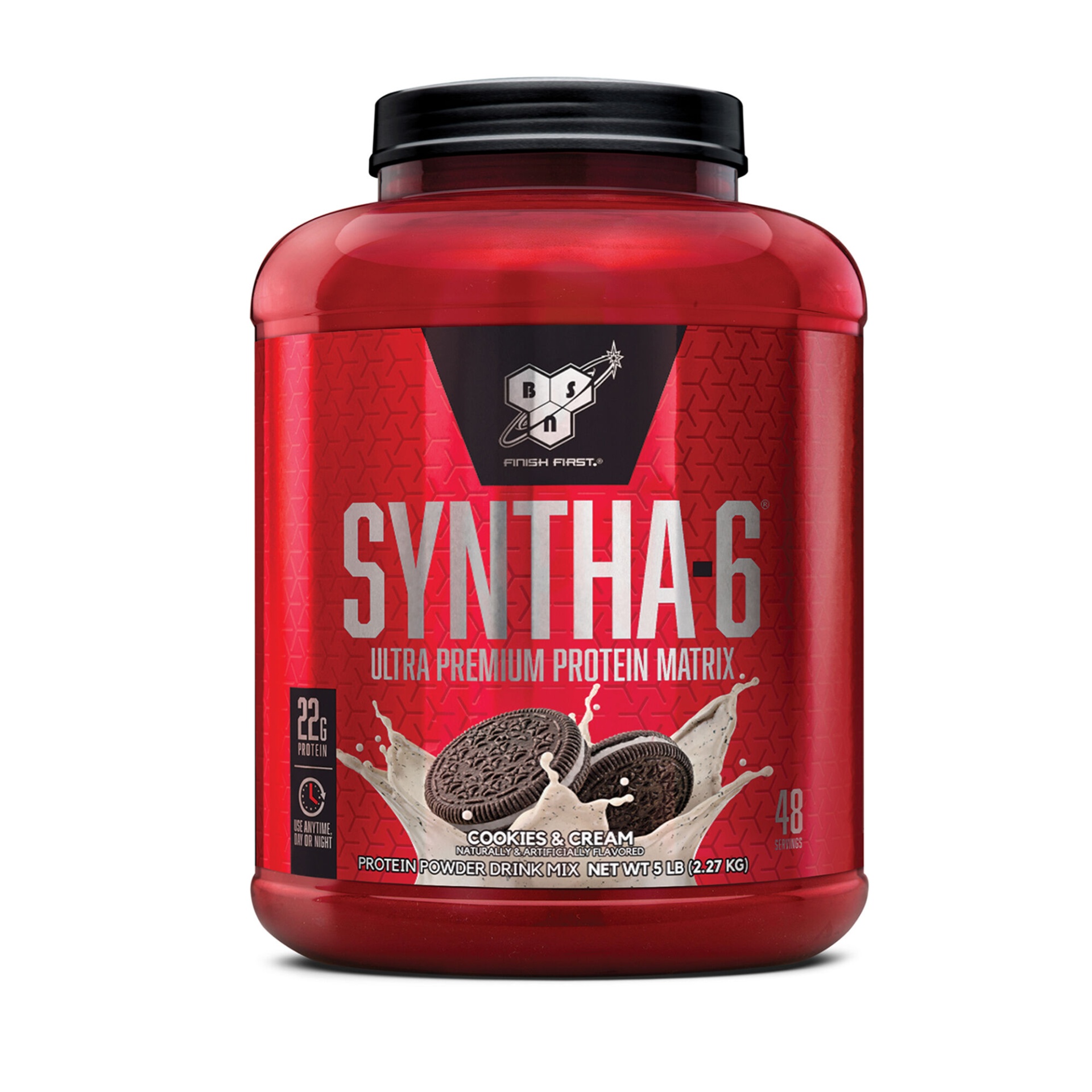 slide 1 of 1, BSN Syntha-6 - Cookies and Cream, 5 lb