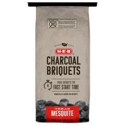 H-E-B Texas Mesquite Charcoal Ridge Briquets
