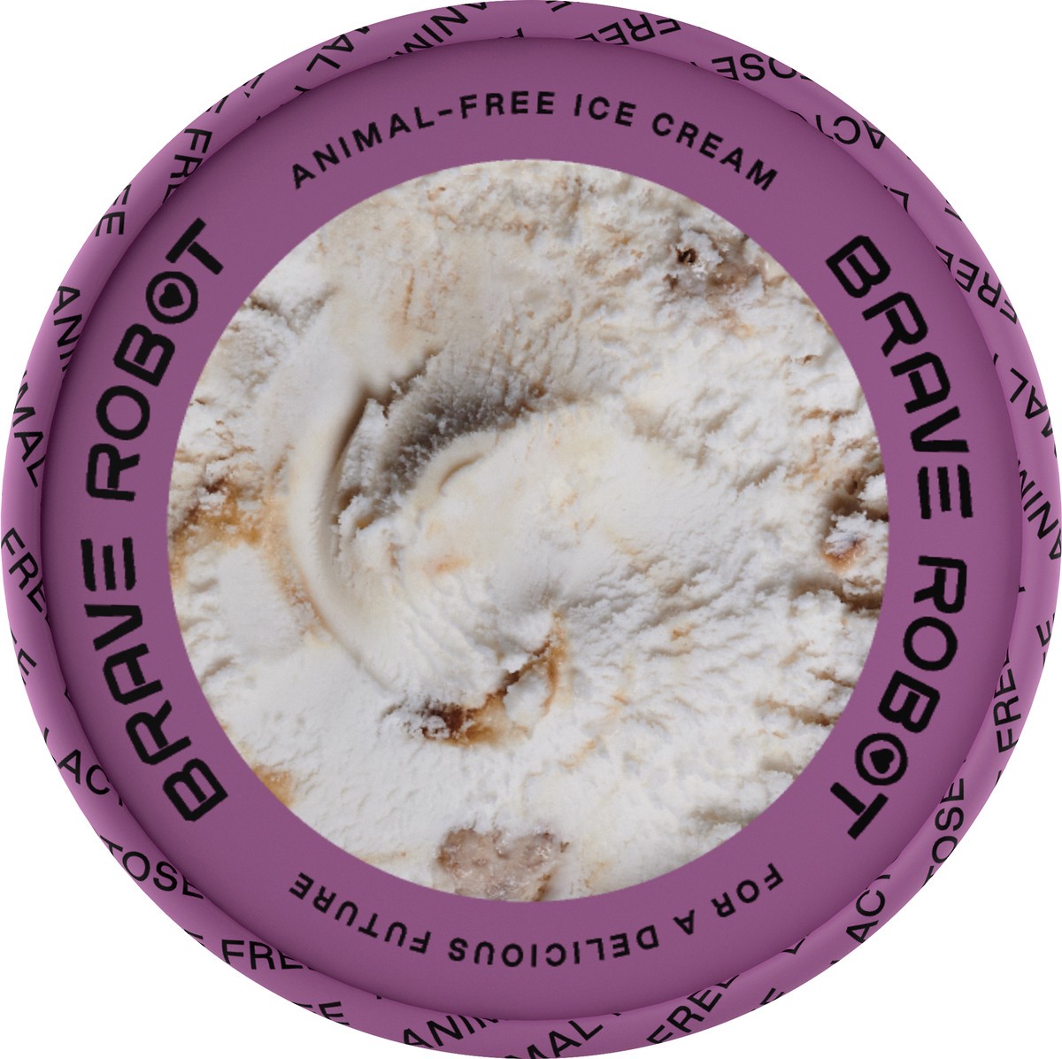 slide 6 of 6, Brave Robot Buttery Pecan Nondairy Frozen Dessert, 14 fl oz